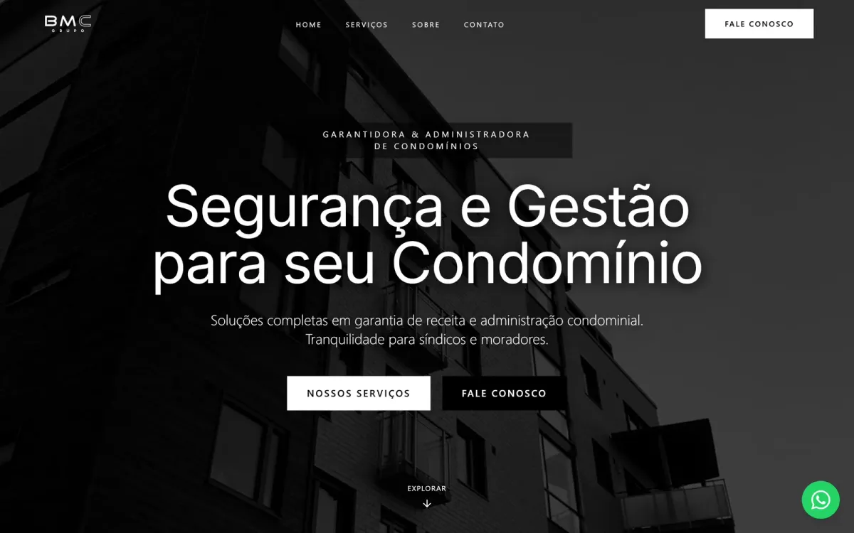 Demonstração do projeto de Gestão e Governança