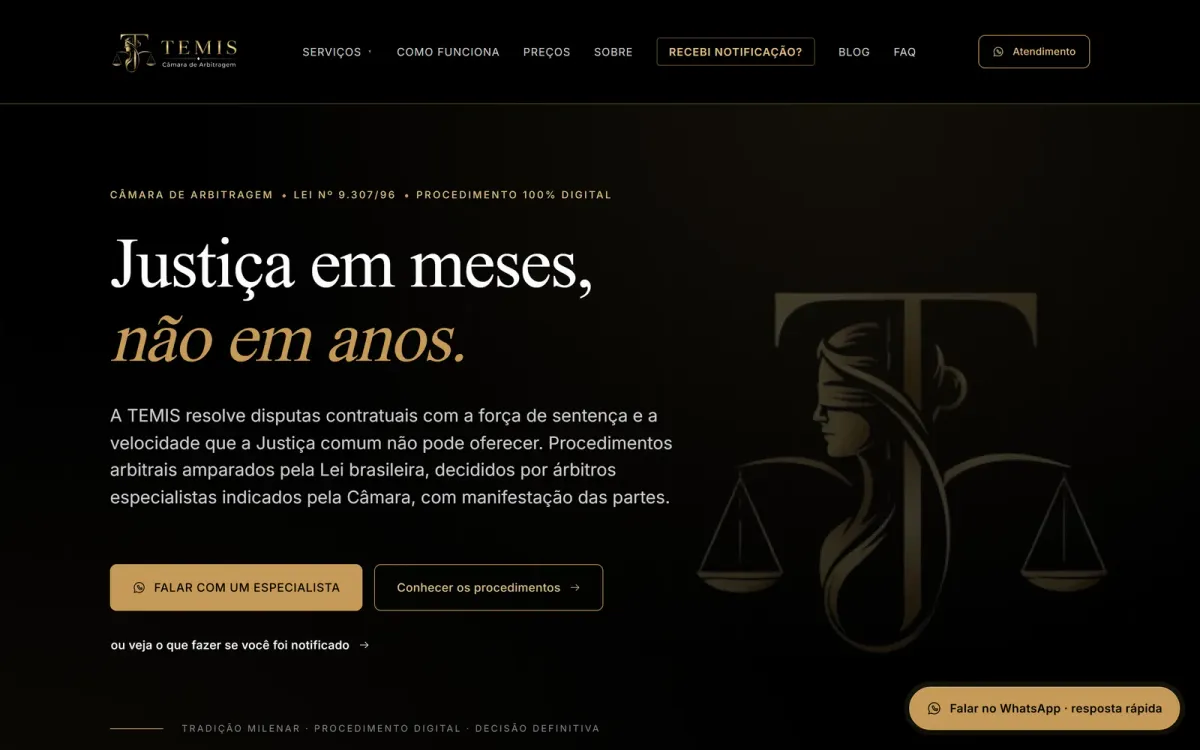Demonstração de Solução Digital e Jurídica